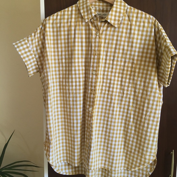 Tradlands Tops - Tradlands Sienna Gingham Boxy Shirt
